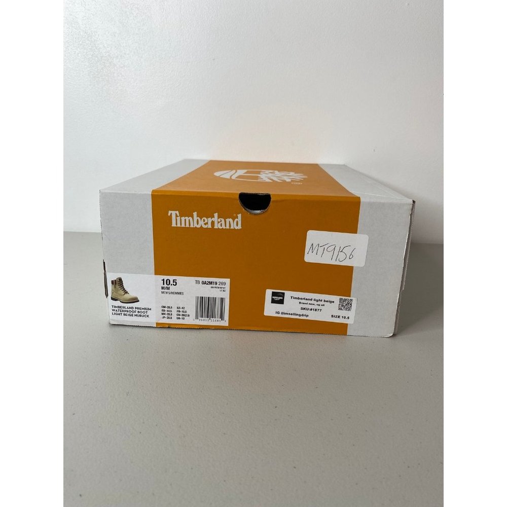 Timberland 6 Inch Premium Nubuck Boots Beige TB0A2M19 Men’s - Picture 7 of 7